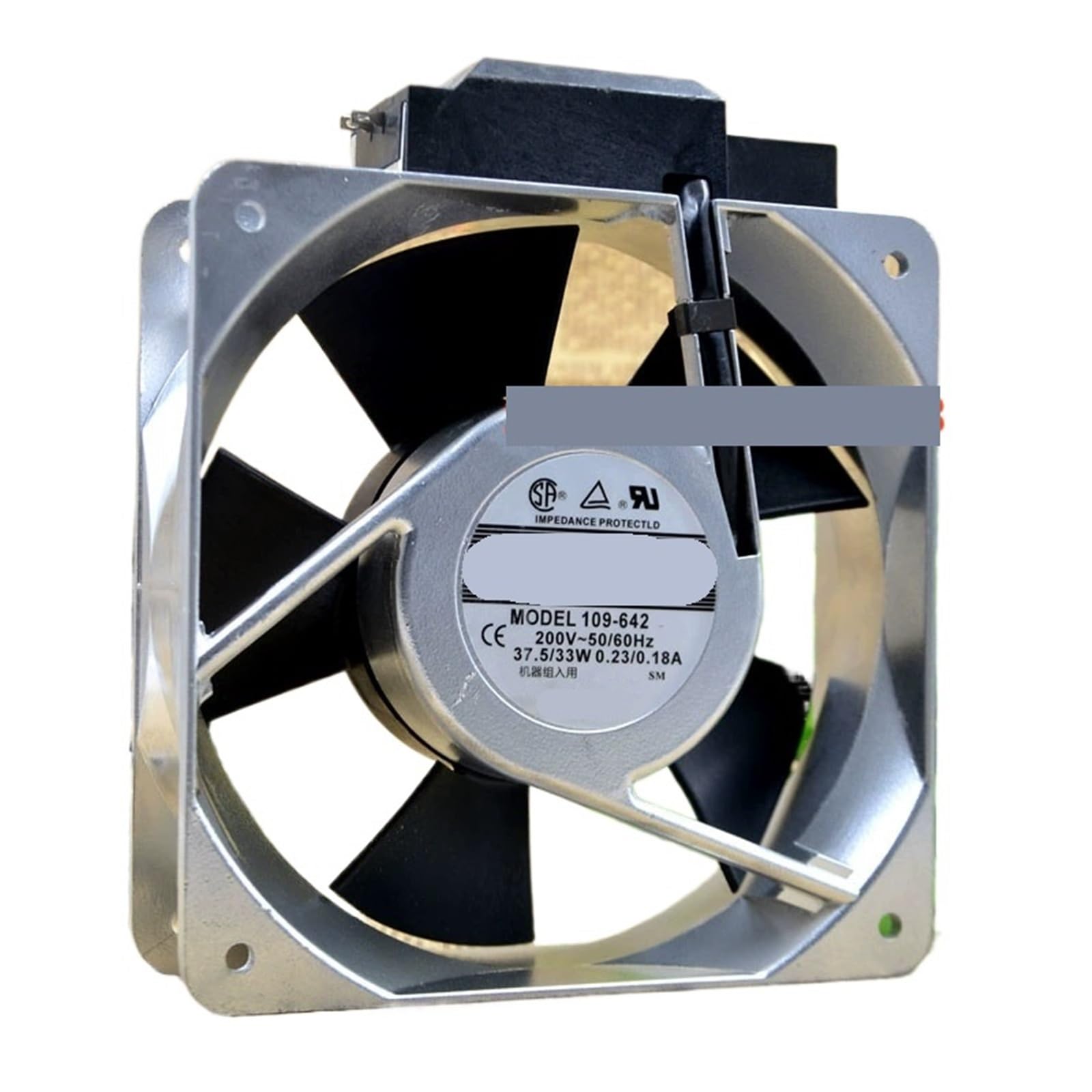 Ventilateur 109-642-11 AC200V extracteur d'air industriel et refroidissement technique