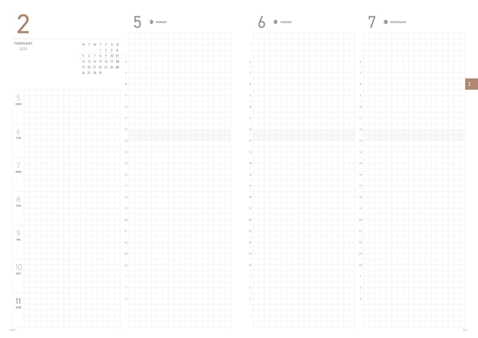 Amazon | TAKE A NOTE 2024 レギュラープランナー 英語版 A5 | ノート