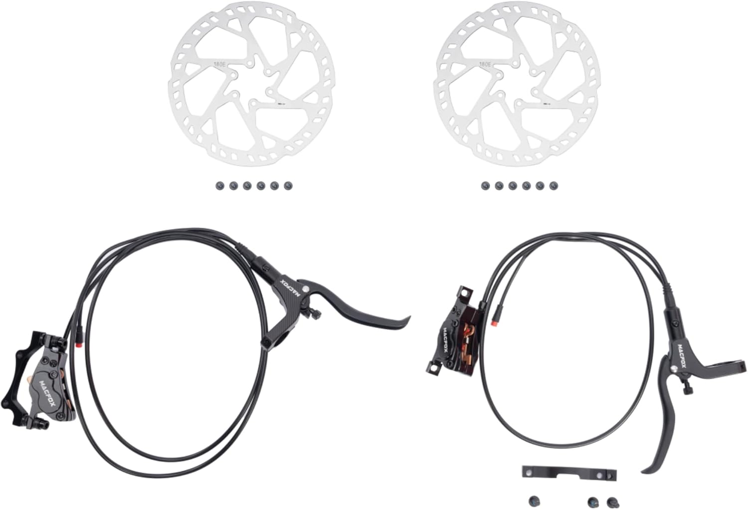 MACFOX E-Bike X1S Hydraulic Disc Brake Alternative Set (Just for X1S)