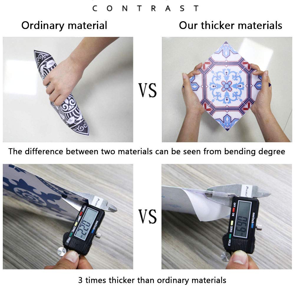 Yoillione Kitchen Backsplash Tiles Moroccan Tiles Victorian Tiles Retro