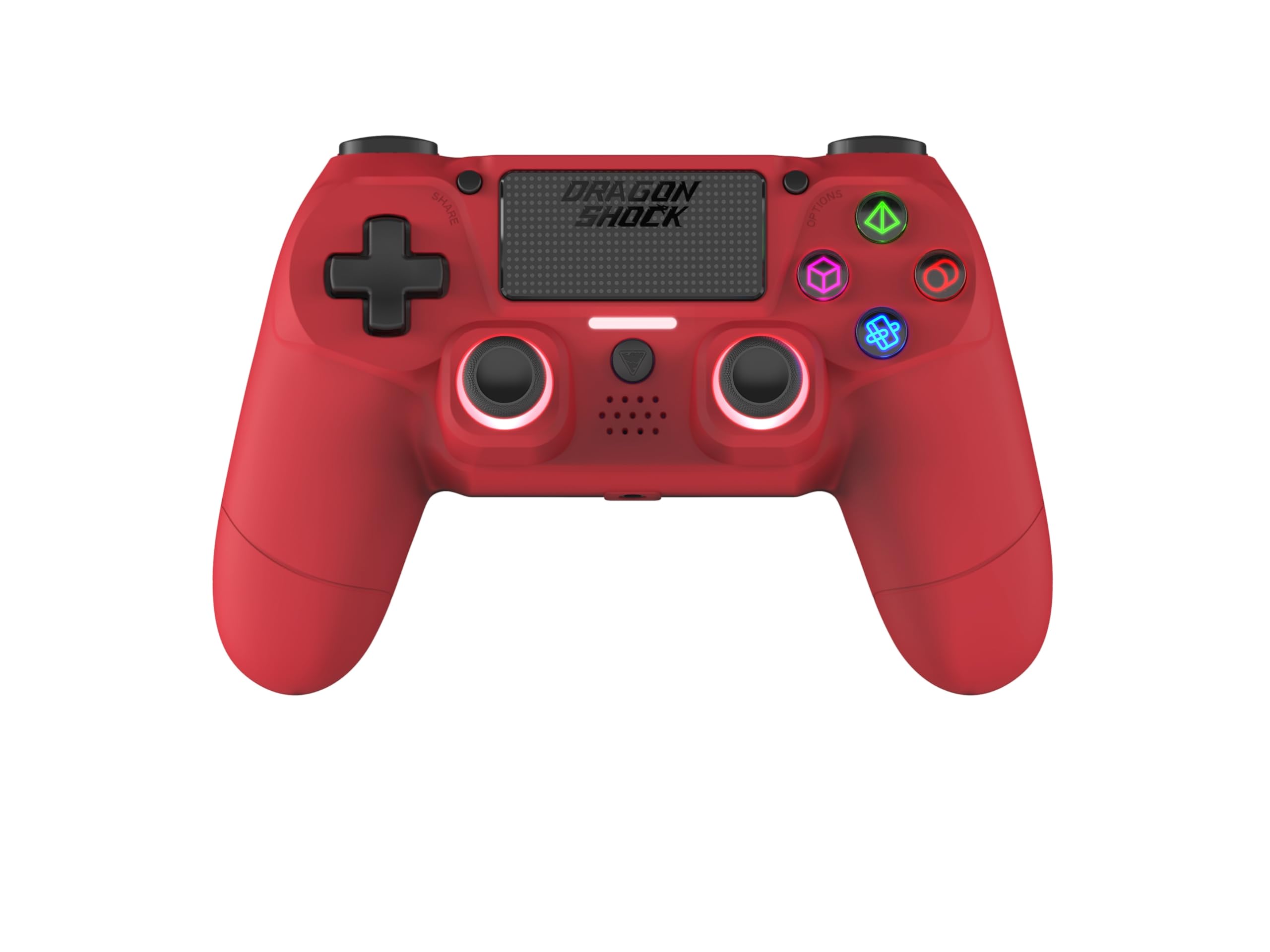 DragonShock MIZAR WIRELESS RED PS4 Controller