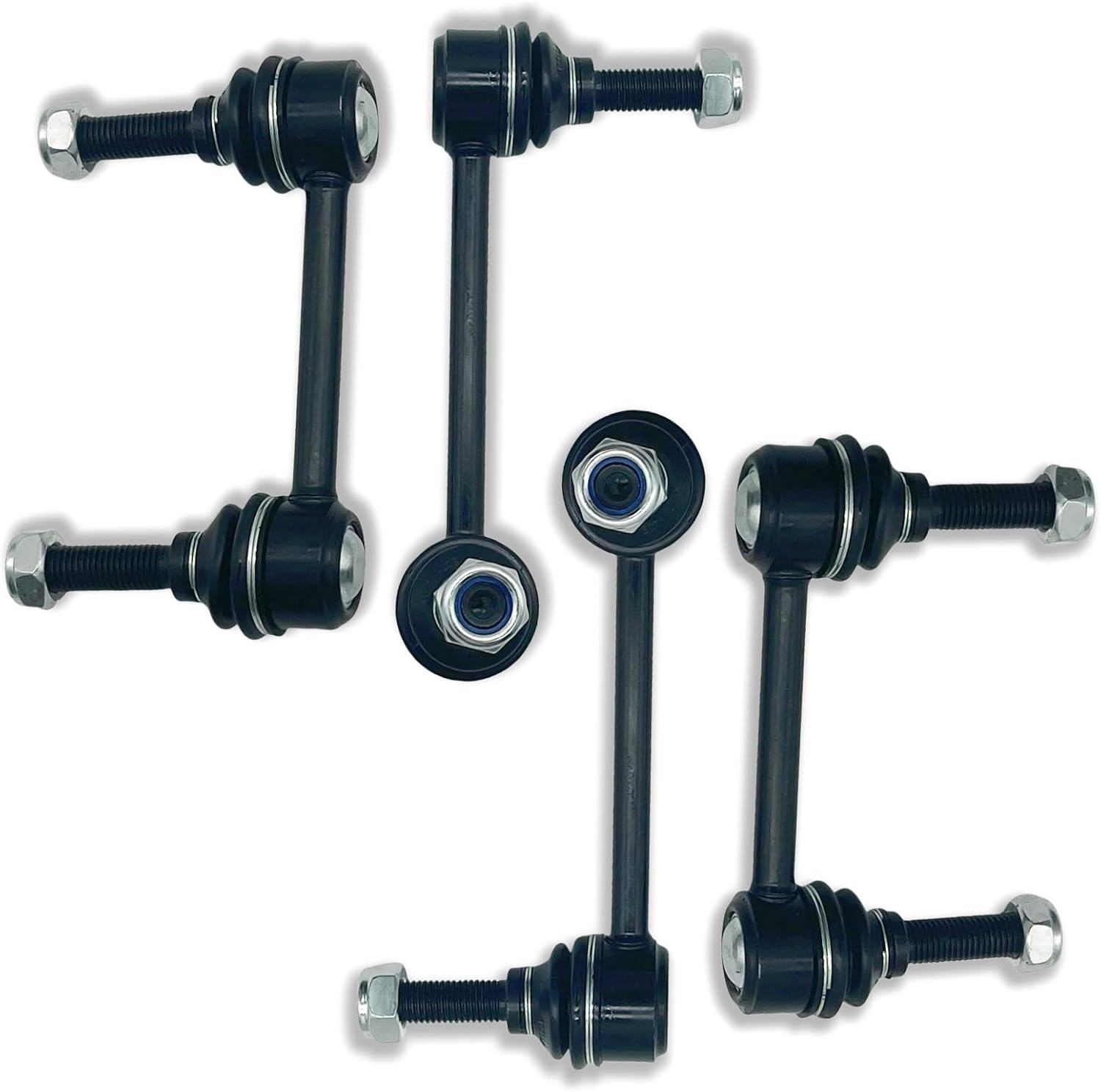 4pcs Front and Rear Sway Bar Links Fit for Dodge 2011 2012 2013 2014 2015 2018 Durango/for Jeep 2011 2012 2013 2014 2015 Grand Cherokee | K750578 K750579 K750573 X2