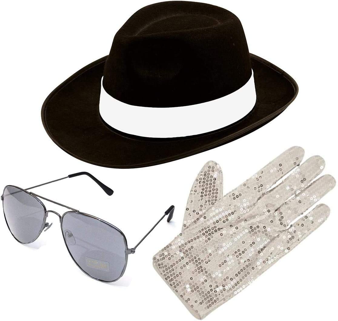 Michael Jackson Kostüm Kinder - Pop King MJ Outfit Mit Pailletten