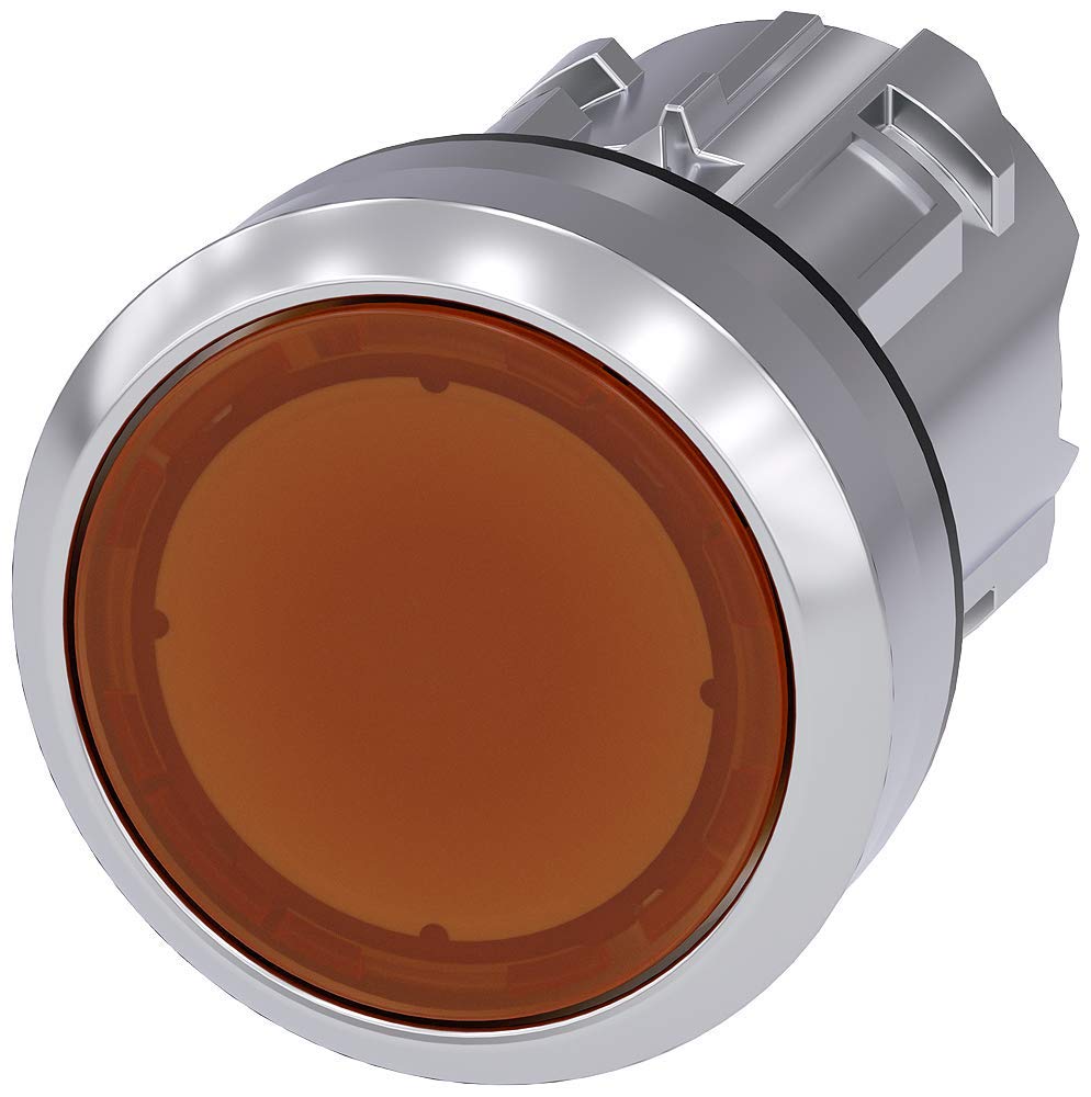 Siemens Sirius ATC Poussoir 22 mm bouton rasante en métal brillant pour commande industrielle