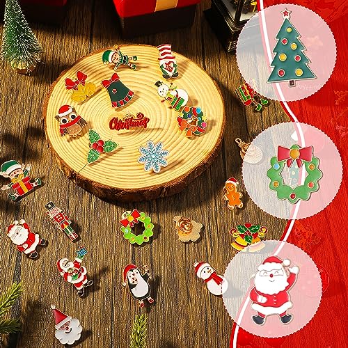 Image of Ceenna 100 Pcs Enamel Pins Bulk Lapel Pins Brooches Decoration Gift for Backpack Clothes Women Mothers Teachers Nurse