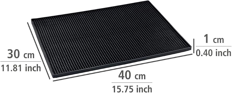 WENKO Maxi Drainage Mat Trocken-Mat Black For Clothes