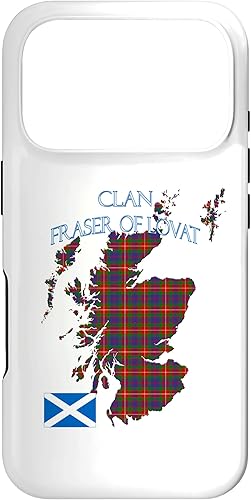 Vista 79 de Funda para iPhone 11 Pro Max Fraser of Lovat Scottish Clan Tartan Scotland