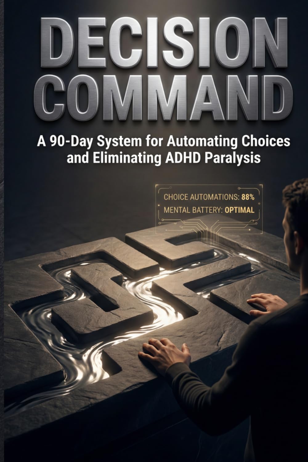 Decision Command: A 90-Day System for Automating Choices and Eliminating ADHD Paralysis