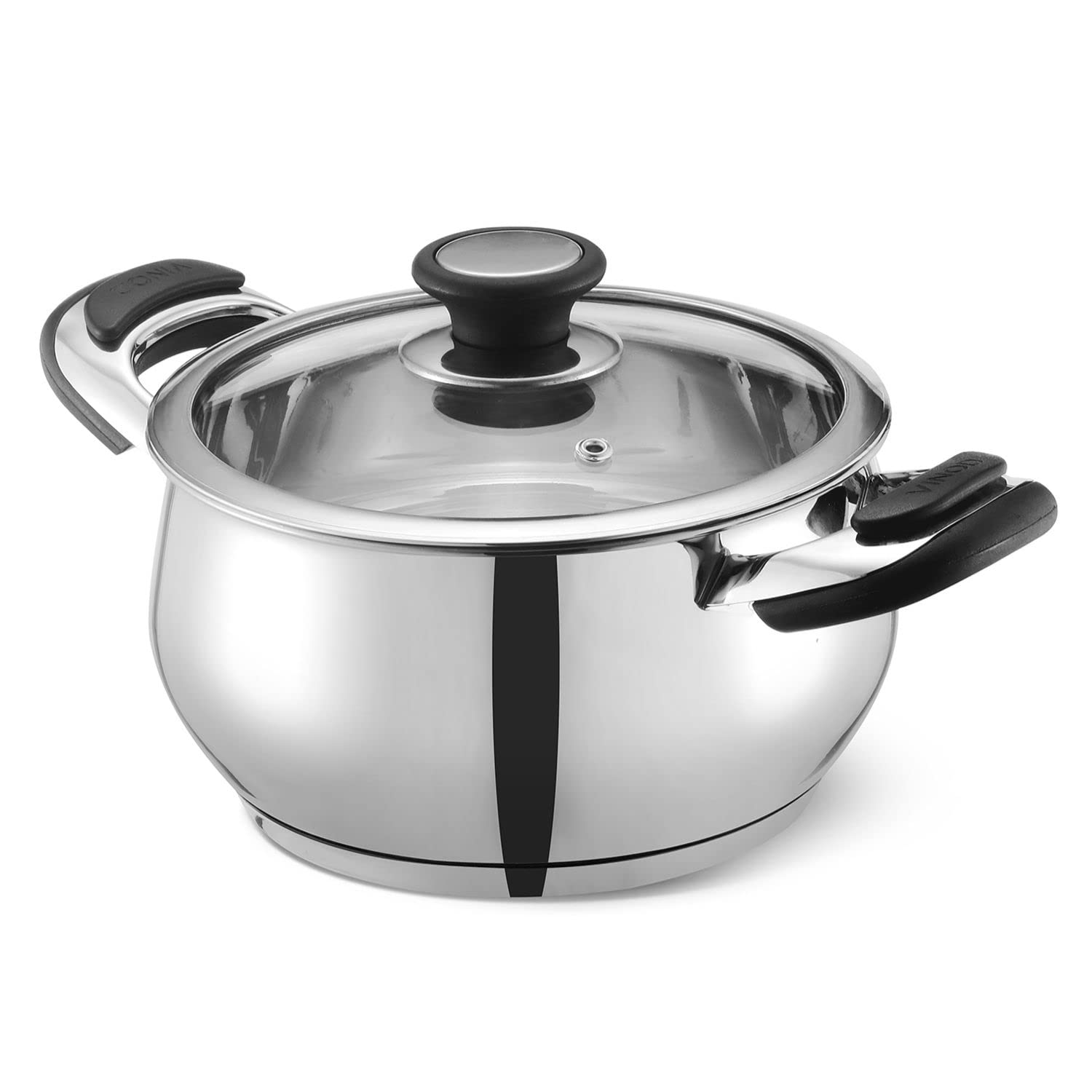 Buy Vinod Durban Stainless Steel Handi Casserole 20 cm Diameter 3.7