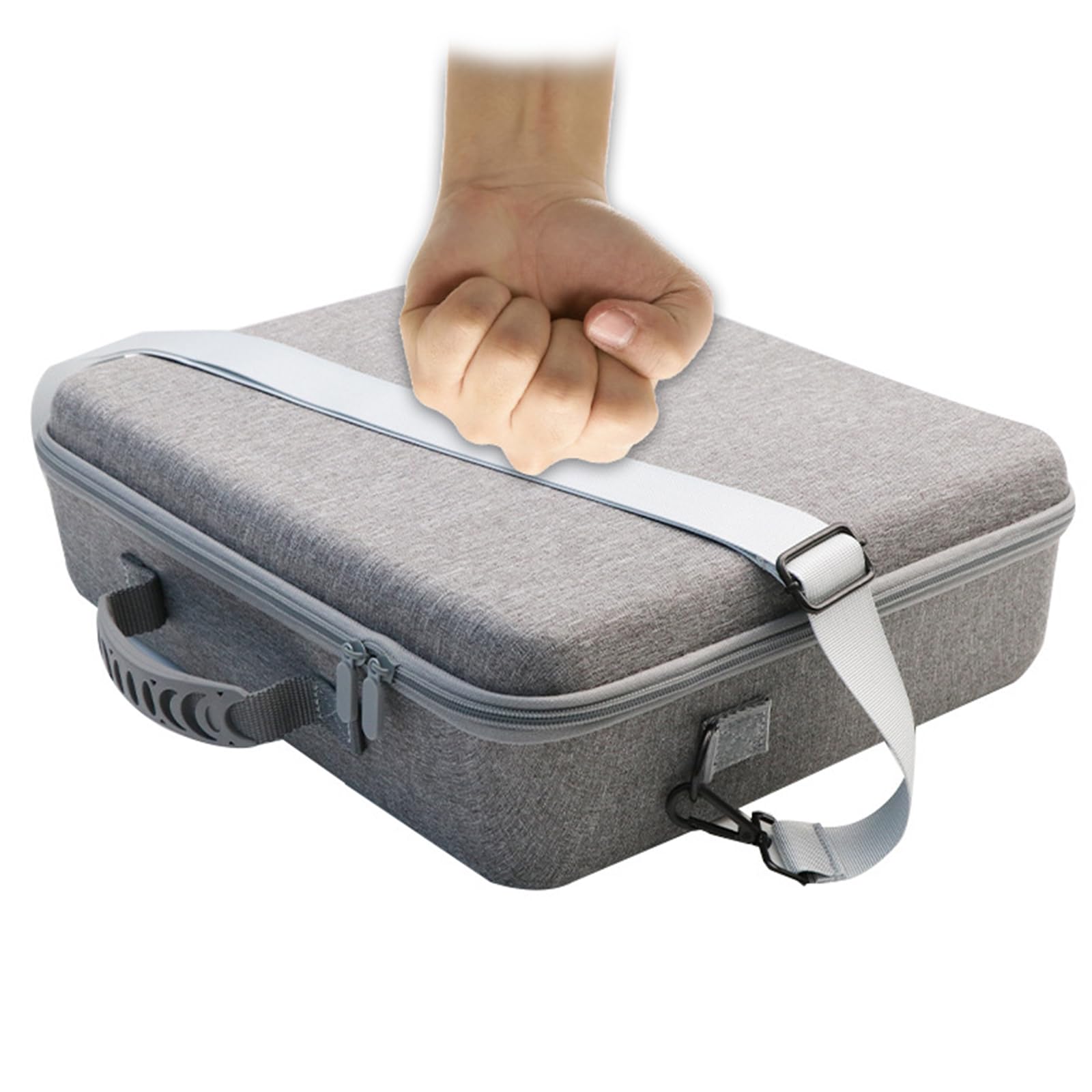 HDOYTXXM Bolsa de Almacenamiento con Correa para Hombro Estuche de Transporte Bolso Organizador de Consola de Juegos Controlador Base de Carga Disco Estuche rígido para Consola de Juegos