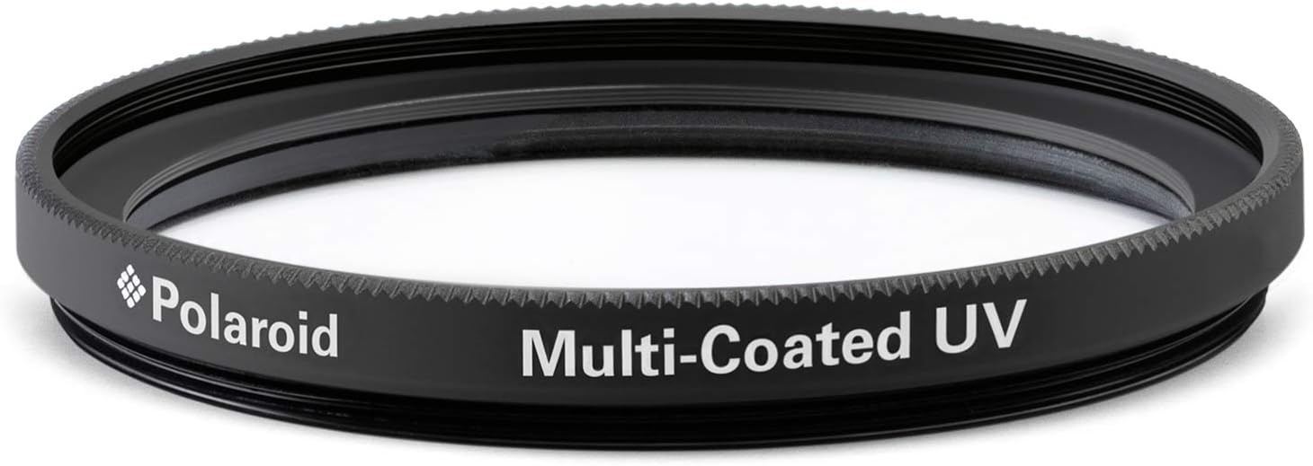 Polaroid Optics 67 mm UV Filter Protective Ultraviolet Filter Absorbs