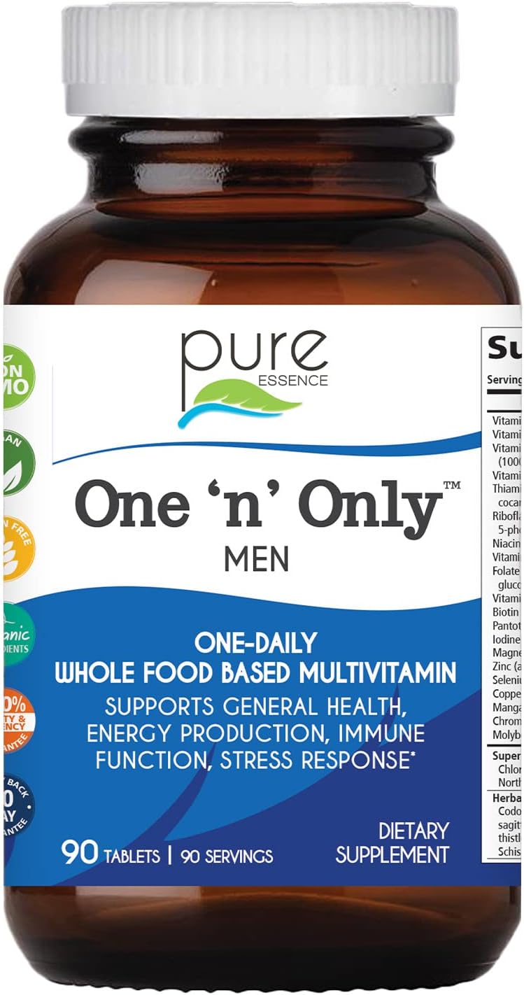 PURE ESSENCE LABSOne 'n' Only Men, Multivitamin & Mineral, 90 Tablets