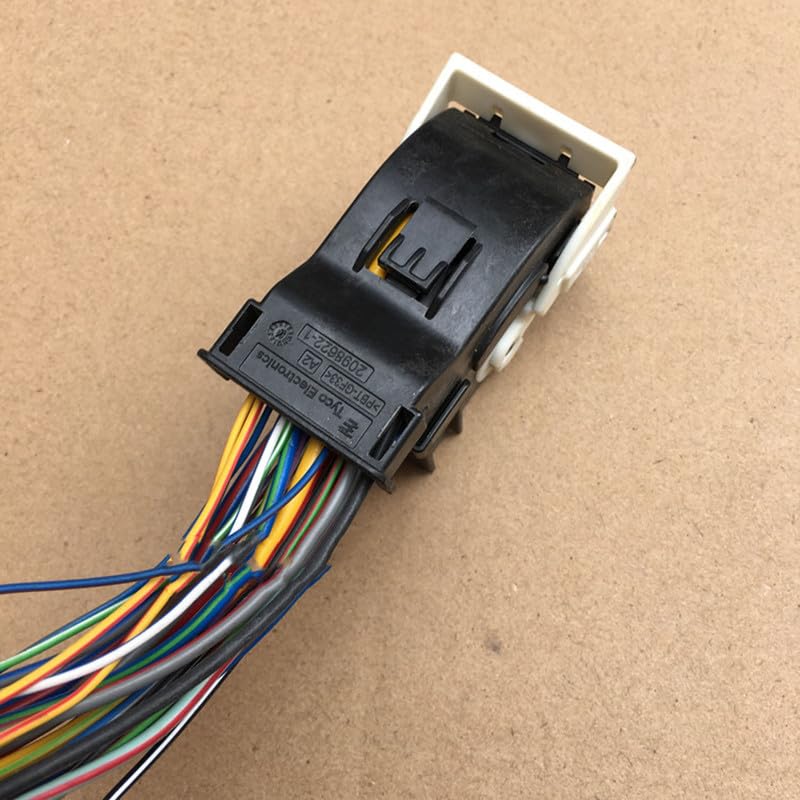 Auto BCM-F Plug Connector for Ford Mondeo - (Color Name: Black)