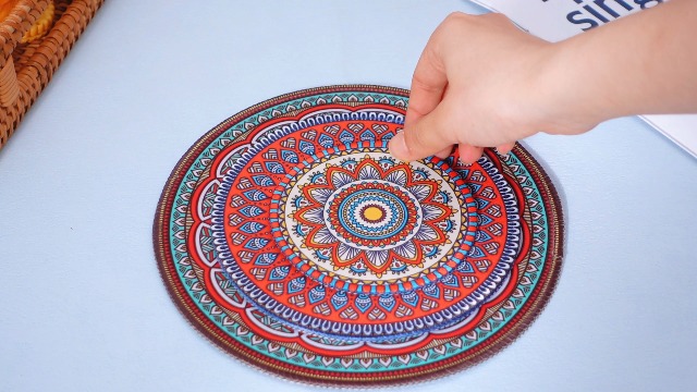 Amazon.com : Nuanchu 6 Pcs Boho Plant Pot Mat 3 Sizes