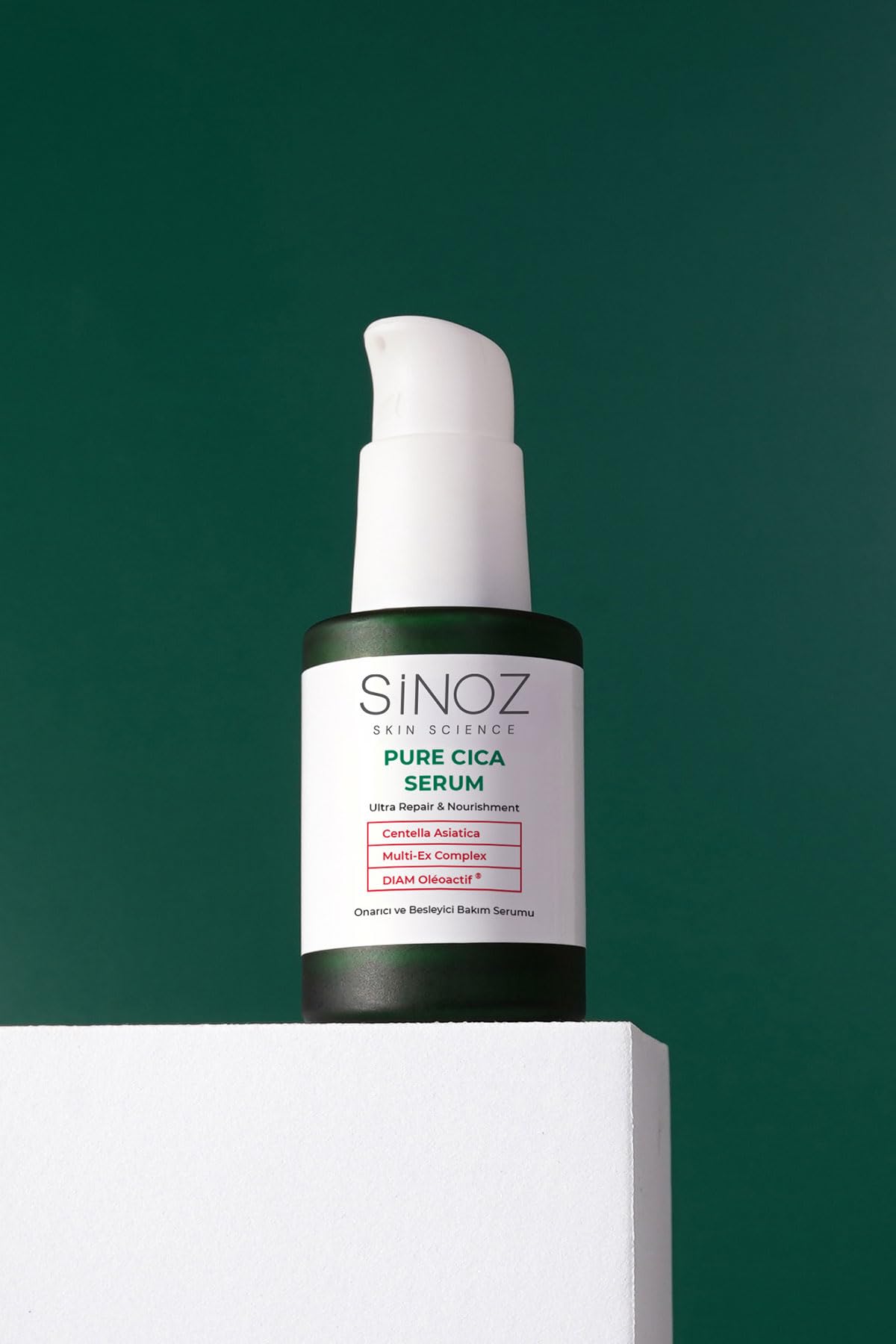 Sinoz Pure Cica Ultra Onarıcı ve Besleyici Bakım Serumu 30 Ml