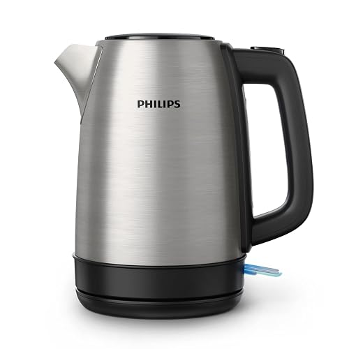 Philips Wasserkocher Daily Collection, Edelstahl, 1,7 L