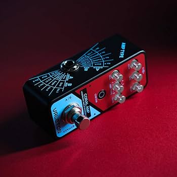 Amazon.com: Valeton Coral Amp Modeling Preamp Digital Amplifier
