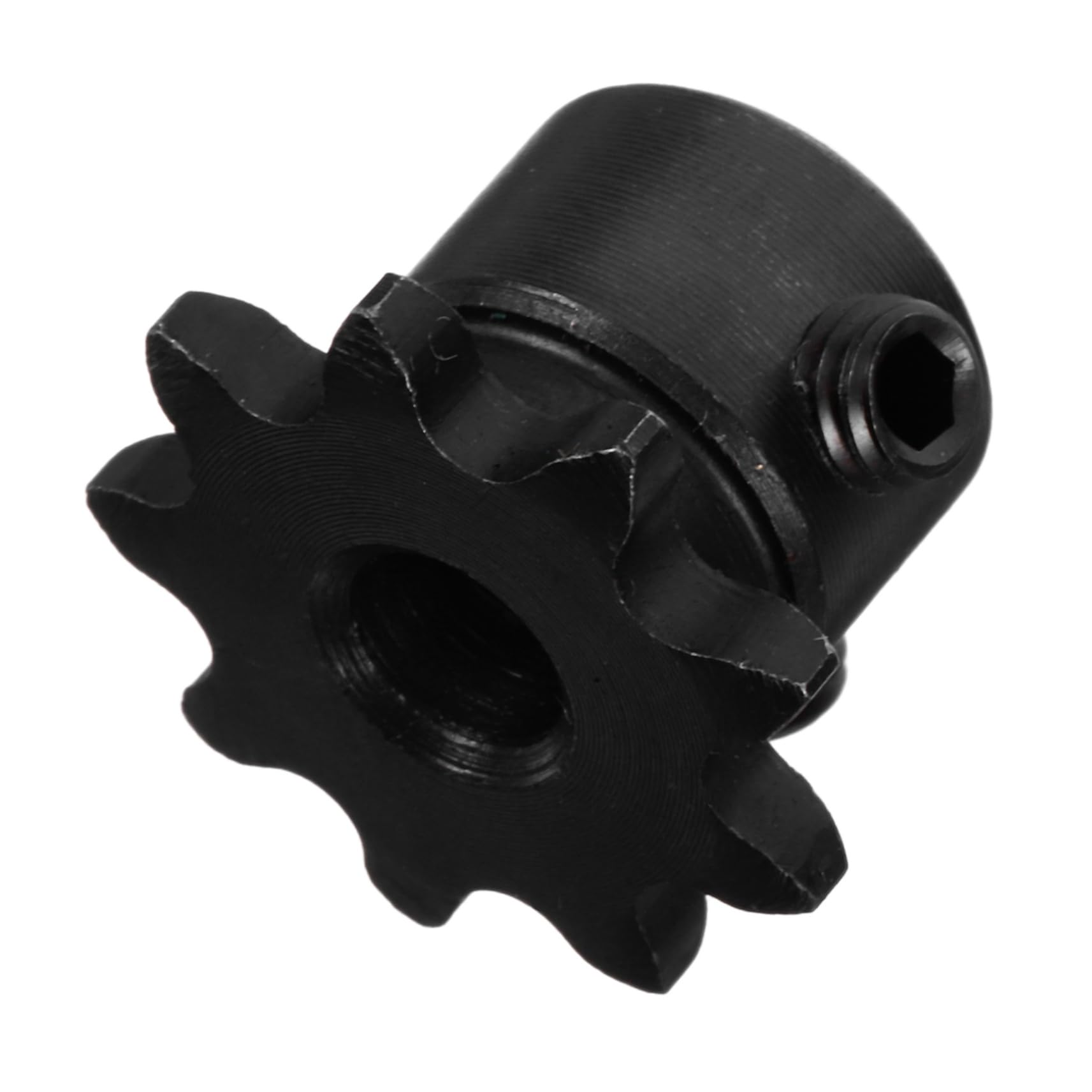 MUSISALY Quiet Running Tooth Single Strand Sprocket Carbon Steel Chain Sprocket Gear High Load Long Lasting