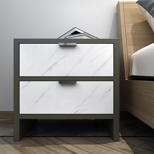 Miniatura 3 de Decotalk Papel de contacto de mármol blanco de 30 x 400 pulgadas, papel adhesivo grande para encimeras, impermeable, papel de contacto de mármol