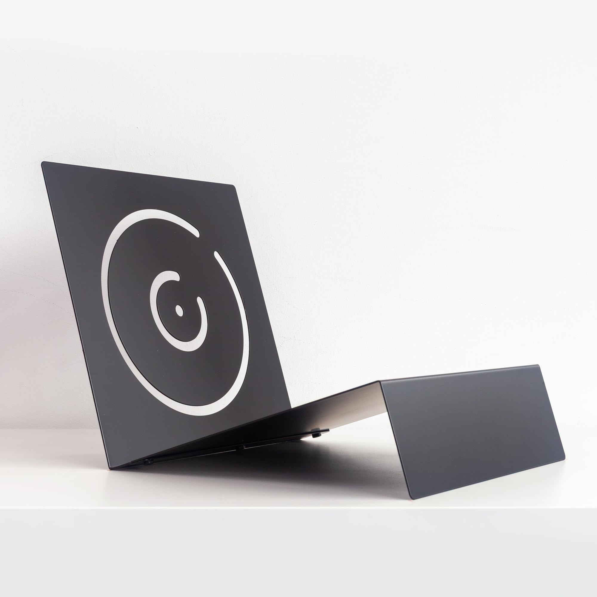 Support Vinyle en Acier Carbone | Rangement Vinyl 33 Tours avec Structure en Z | Capacité 70 LPs | Port Vinyl pour 12", 10", 7" | Rangement Mural Vinyle & Étagère Vinyles Murale
