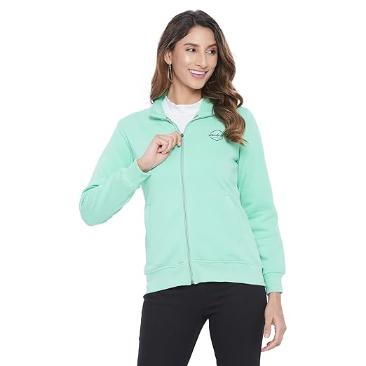 Women Full Zip Sweatshirt