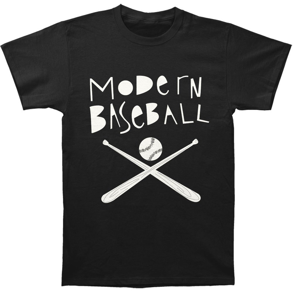 Modern Baseball Men's Baseball Slim Fit T-shirt Black
