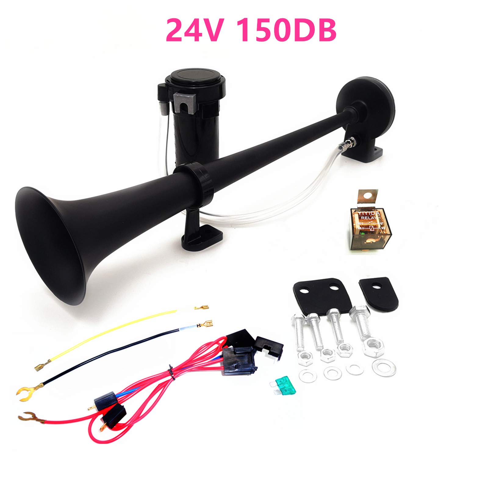 Buy Viping Air Horn 24V Car Horn 150DB Car Speaker 450mm Chrome Zinc