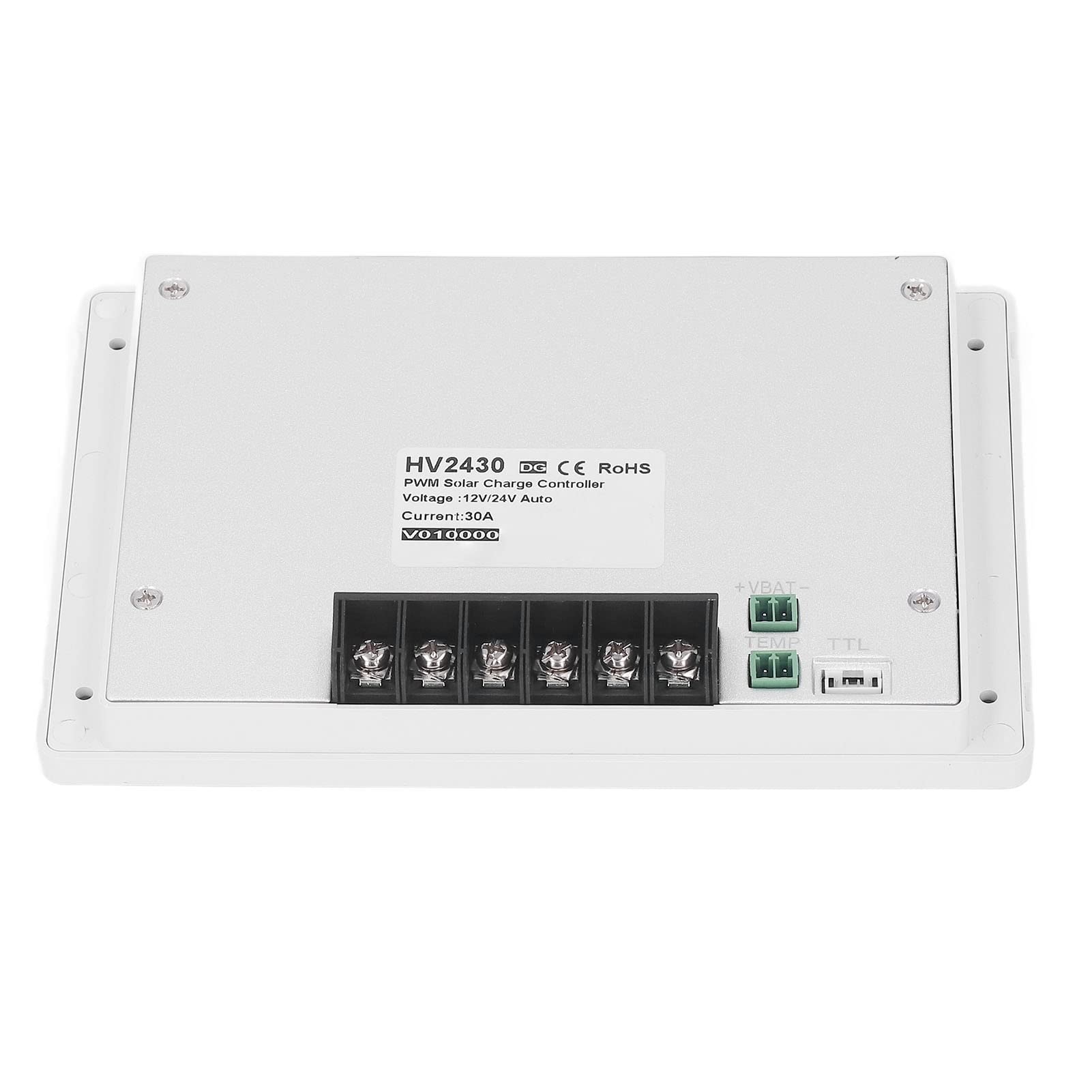 Caricabatterie per pannello solare LCD con regolatore di carica solare PWM per batteria 12V 24V 40A