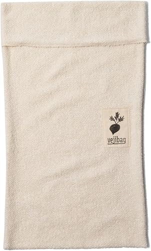 Miniatura 2 de VEJIBAG Bolsas grandes para verduras de algodón orgánico certificado | Bolsas de productos para mantener la lechuga y las verduras frescas |