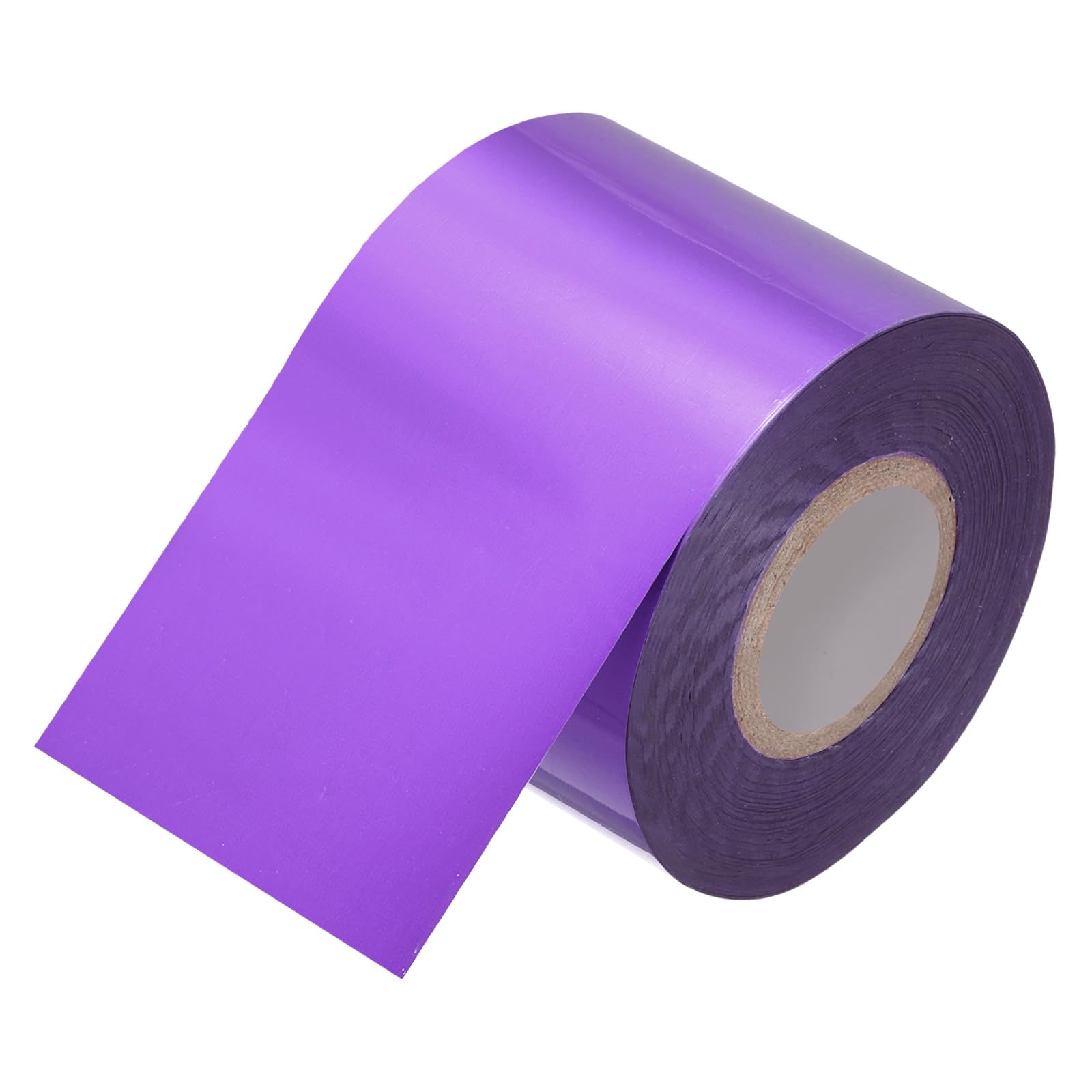 PATIKIL 2" x400Ft Hot Stamping Foil Paper,Heat Transfer Hot Stamping Paper Foil Roll for Leather DIY Logo Decor Craft Card Package Scrapbook,Matt Purple