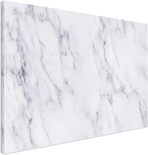 Miniatura 1 de Navaris Pizarra magnética de borrado en seco, 24 x 36 pulgadas, pizarra blanca decorativa para pared con diseño impreso, incluye 5 imanes y