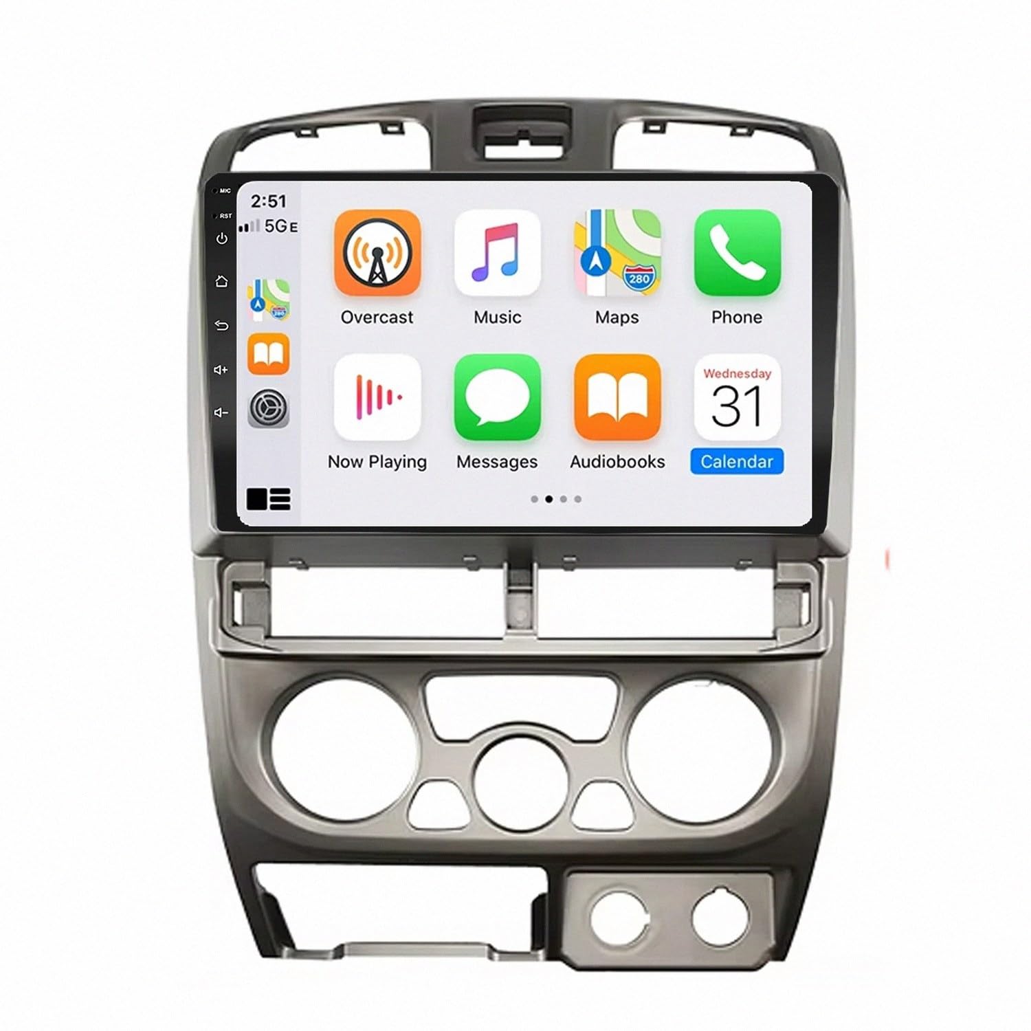 Autoradio touchscreen para Isuzu DMAX: solucione su conducción con manos libres y GPS 8