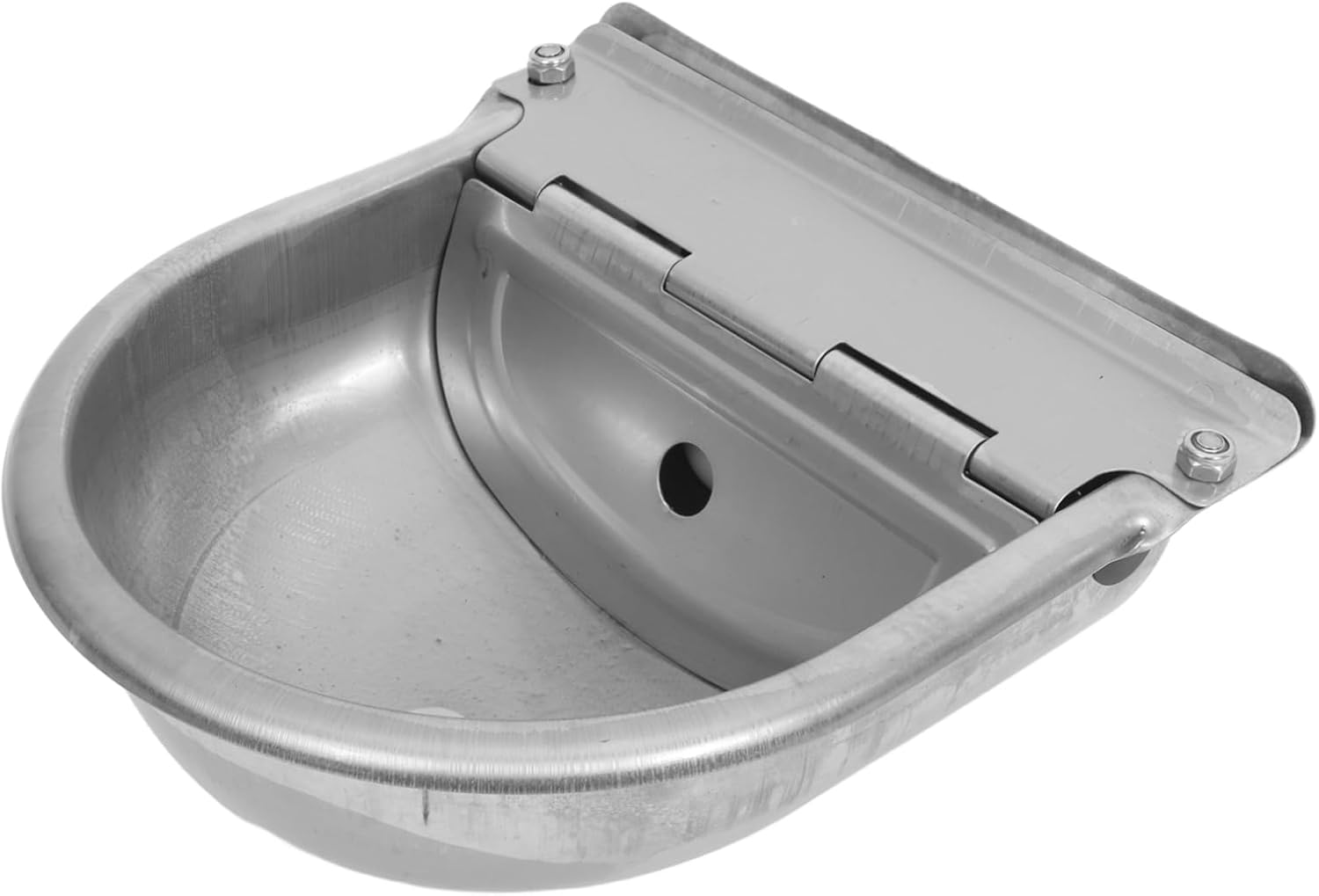 GANAZONO Heavy-Duty Automatic Waterer for Livestock Stainless Steel Cattle Horse and Sheep Water Bowl Float Valve Technology for Easy Maintenance and Hydration