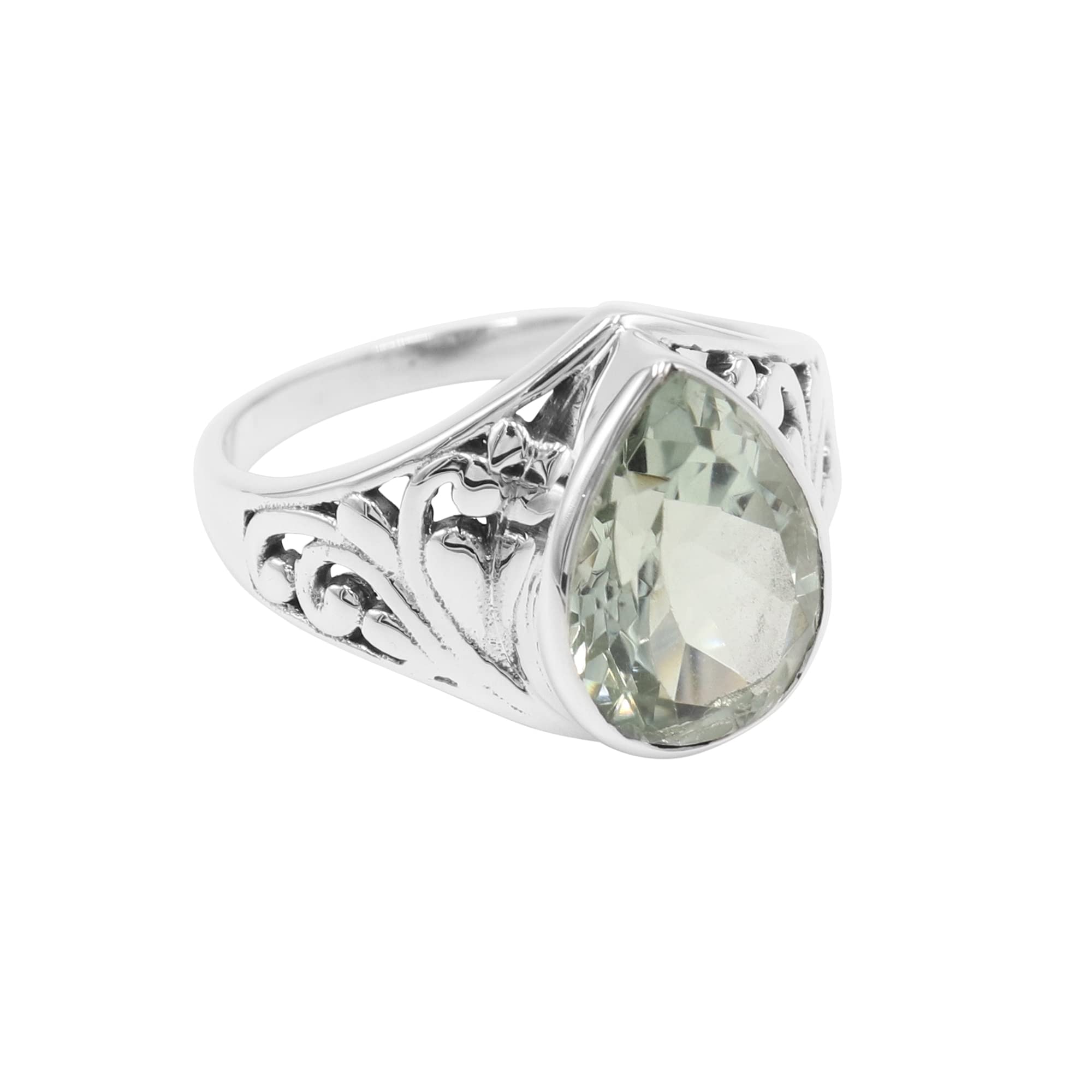 Bague améthyste verte : le cadeau pour elle idéal - 8