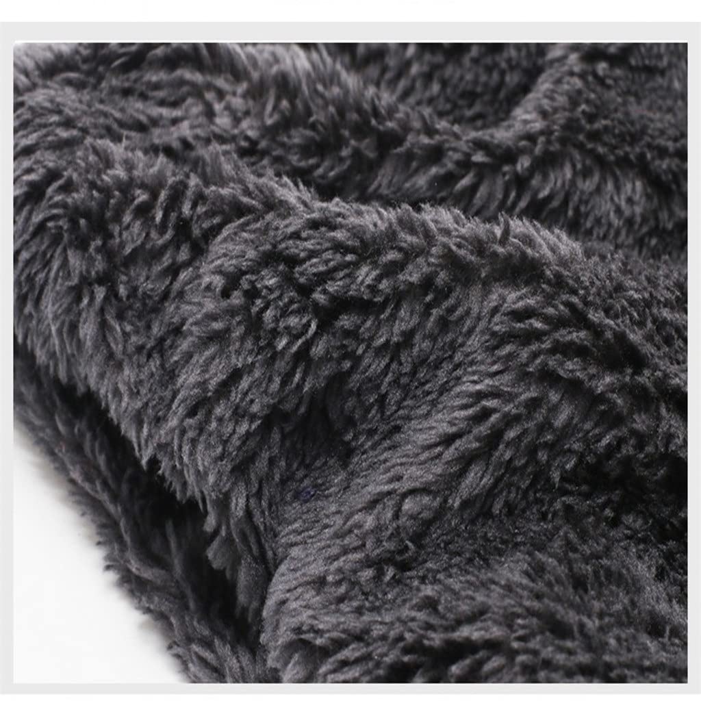 Zimowa czapka beanie dla mężczyzn czapka dzianinowa wełniana szalik kominiarka (jeden rozmiar) (c