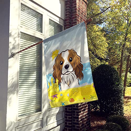 Drapeau multicolore Cavalier Spaniel anti-décoloration pour façade extérieure
