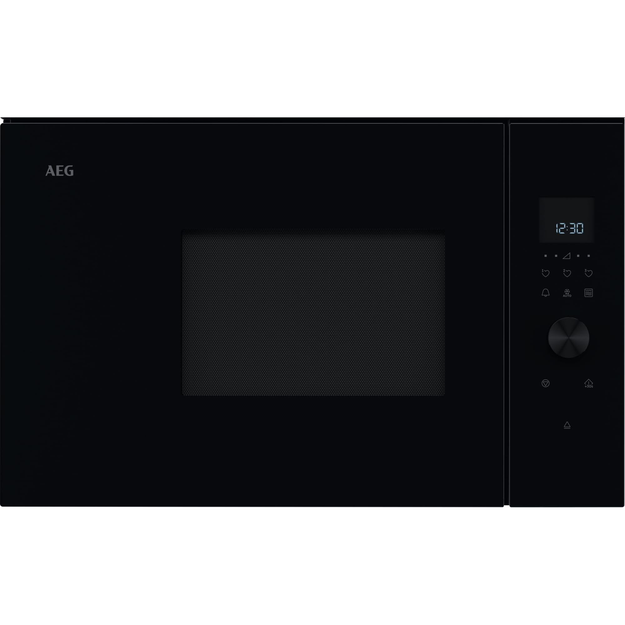 AEG Wbudowany piekarnik mikrofalowy TB6GM171DB, 17 l, 800 W z grillem 800 W, wyświetlaczem LED, dotykowym sterowaniem parowym, elektronicznym otwieraczem, seria 6000 SteamSet