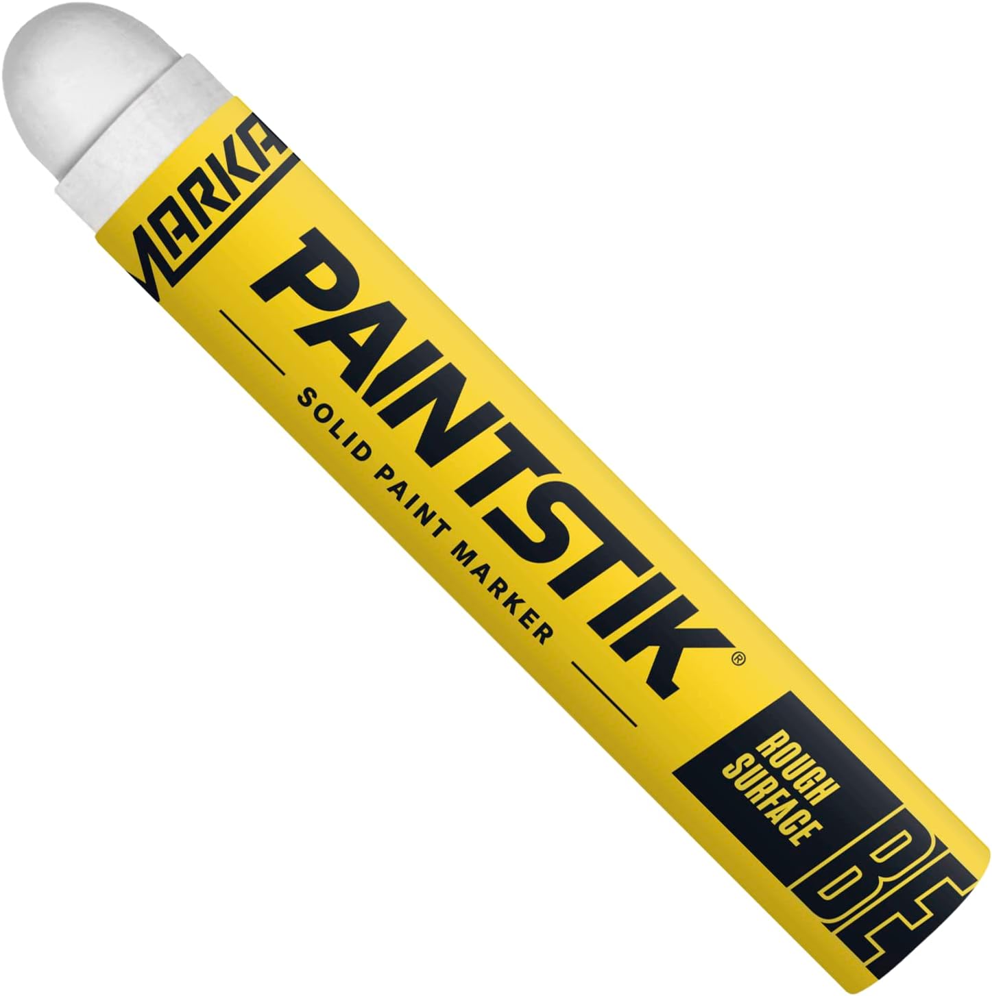 80620 B-E Paintstik Solid Paint Ambient Surface Marker, White (Pack of 12)