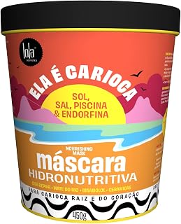 Lola Cosmetics Ela é Carioca Sol, Sal, Piscina & Endorfina Máscara Hidronutritiva 450g Lola