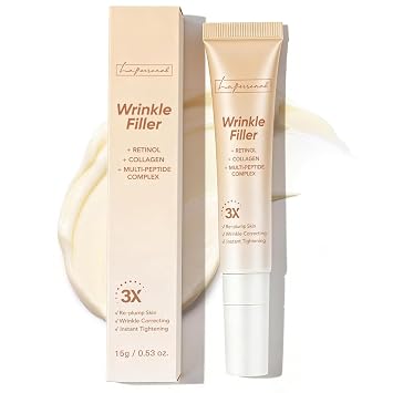 LA.PERSONAL Soforteffekt Anti Falten Creme Anti Aging Creme 15g Natürliche InhaltsstoffeFalten ReduzierenGlättendZieht schnell einfür Verschiedene Hartnäckige Falten