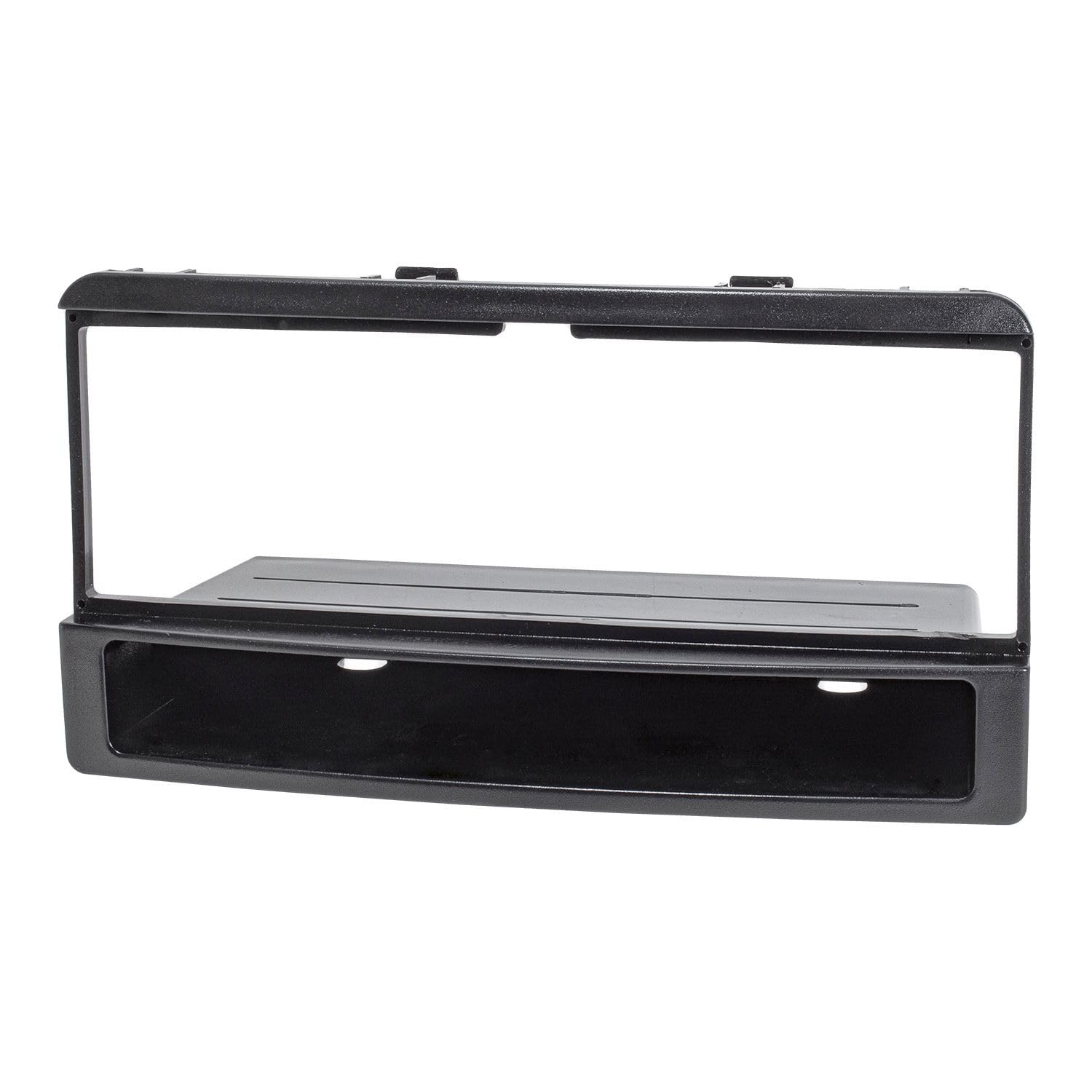 tomzz Audio 2415-026 Set di cornici radio compatibili con Ford Focus Fiesta Escort Cougar Puma Mondeo Transit con vano portaoggetti Adattatore radio ISO Antenna Adattatore ISO DIN Staffa di rilascio