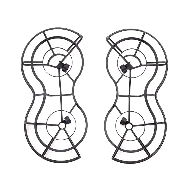 Foto 2 de 5 de INSYOO Protector de hélice original Mini 3 Series 360°, para DJI Mini 3/Mini 3 Pro Dron, negro