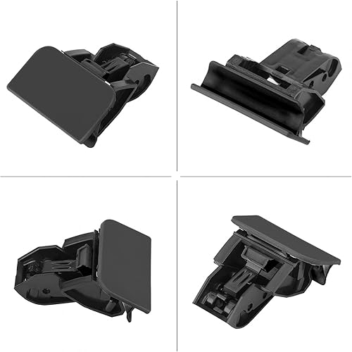Miniatura 5 de Cerradura de guantera, manija de tapa de cerradura de guantera de automóvil, sin agujero para guantera de automóvil, mango de guantera, reemplazo