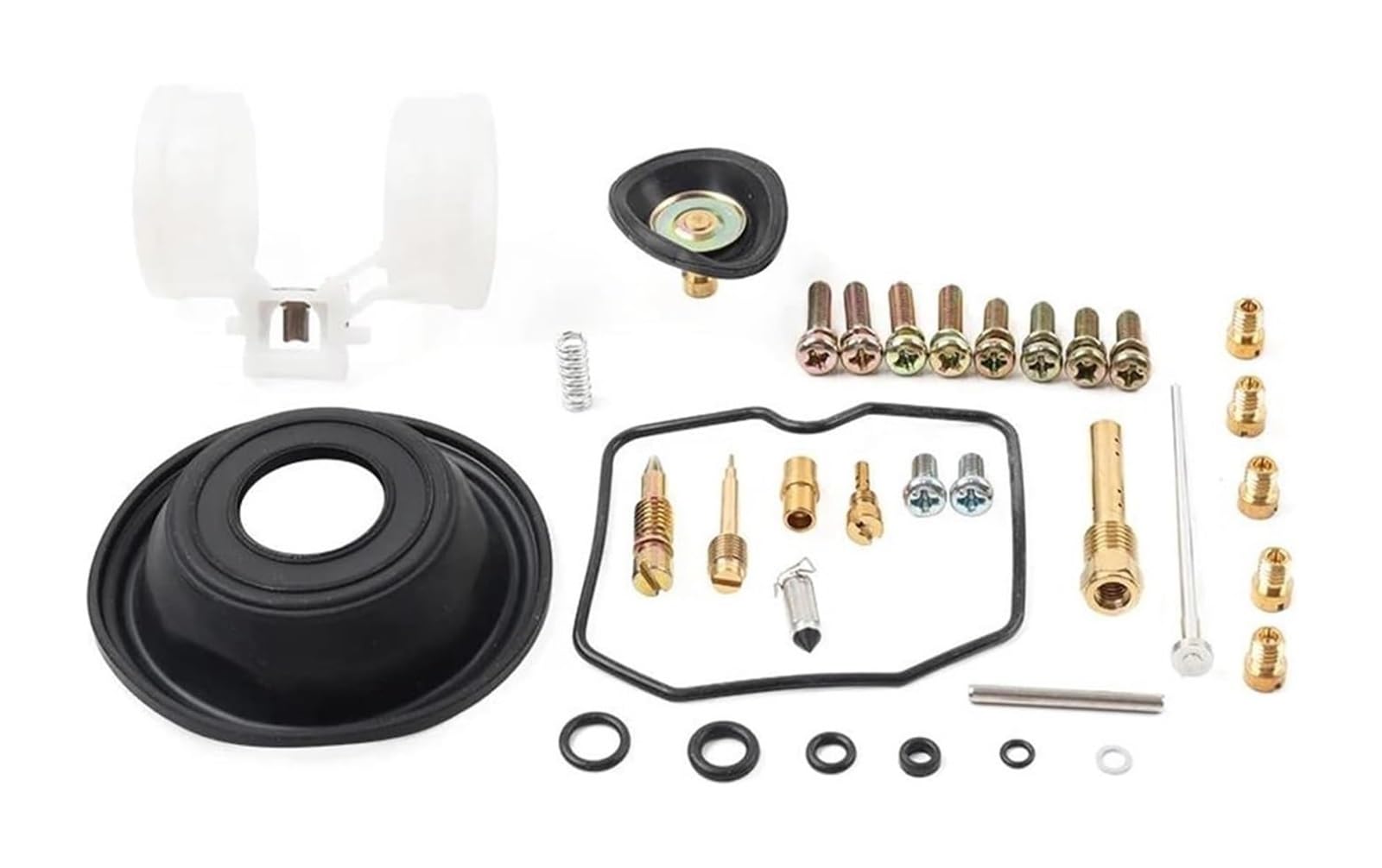 Vergaser-Ersatz Für KLE400 KLE500 1991-2007 Wiederaufbau Motor Schwimmernadel Vakuummembrandichtung Motorradvergaser Reparatursatz