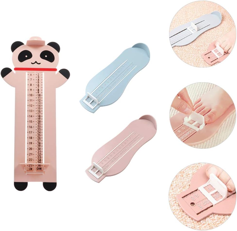 3pcs Baby Foot Measuring Device Foot Length Measure Gauge Toddler Infant Feet Size Measuring Ruler Baby Foot Ruler Shoe Sizer Buying Shoes Online with a Foot Measurement