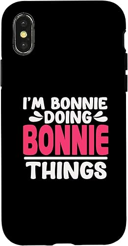 Miniatura 7 de iPhone SE (2020)  7  8 Personalized First Name I'm Bonnie Doing Bonnie Things Case