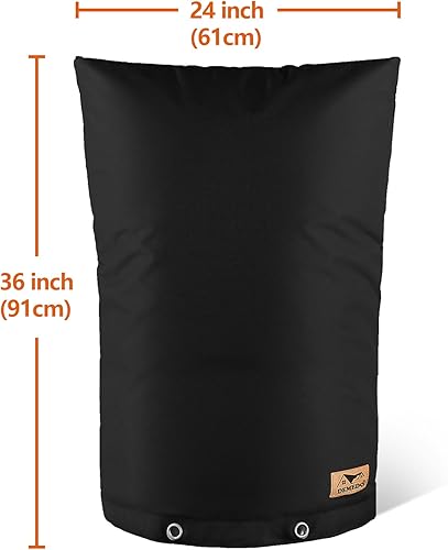 Vista 79 de Protección para prevención de reflujo, 53.34cmde ancho x 40.64cmde alto reflujo cubierta de invierno, bolsa de cubierta aislada para válvula de Arena
