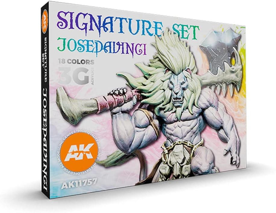 AK Acrylics 3Gen Set AK11757 Signature Set - JOSEDAVINCI 3G (18x17ml)