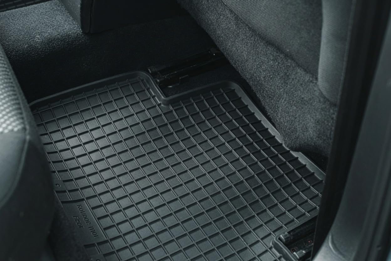Tappetini auto con bordi, semi-universali, compatibili con Renault Megane I