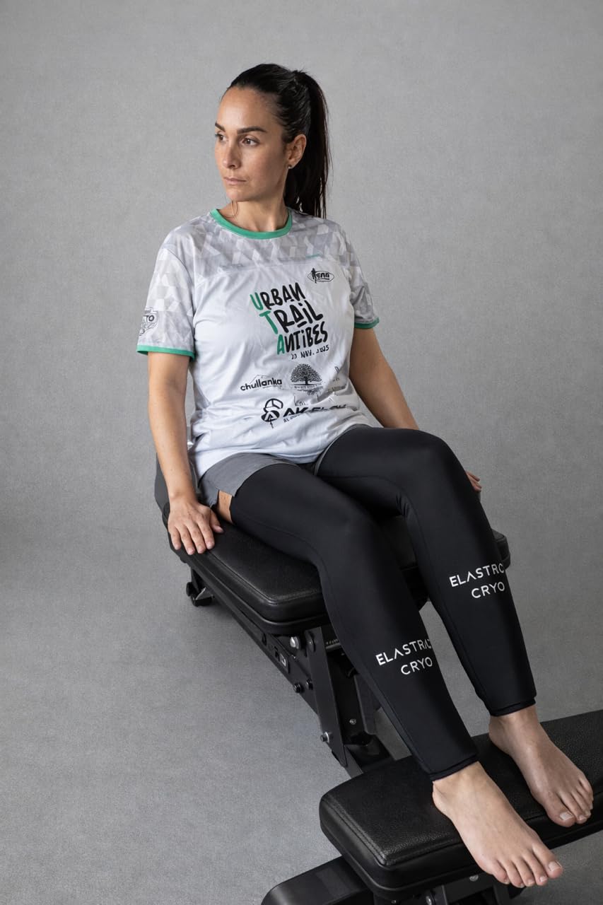 Polaina de crioterapia, manga térmica larga para pierna de gel, pantorrilla de rodilla y muslo, caliente y frío, recuperación (1)